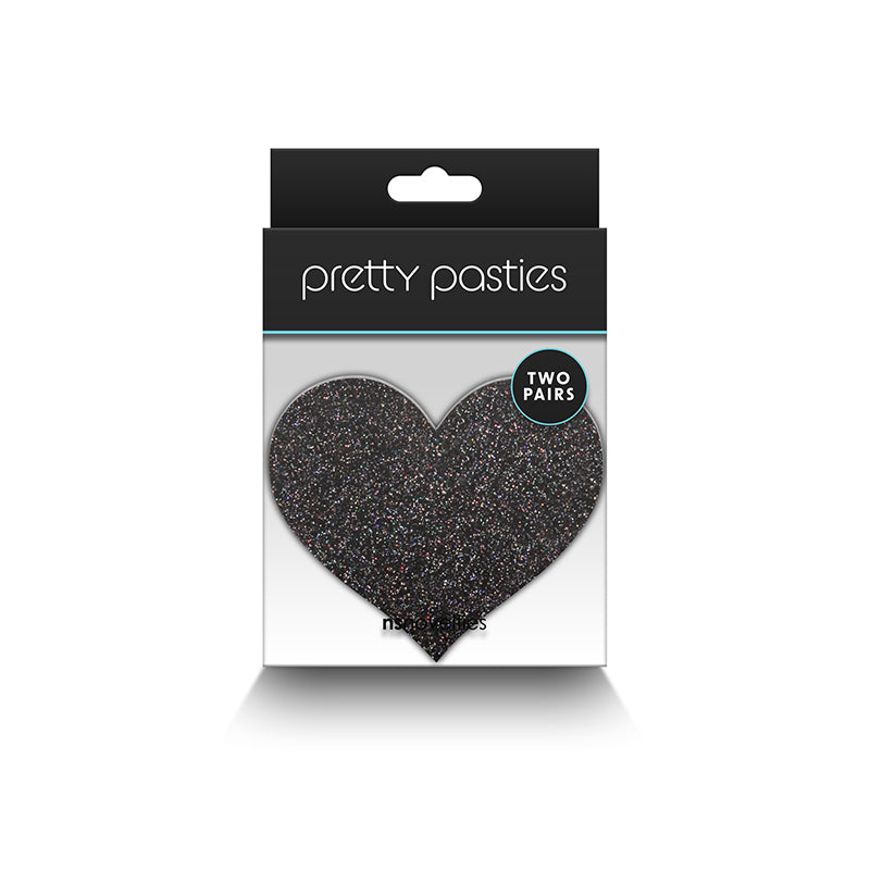 Pretty Pasties - Glitter Hearts - 2 Pair
