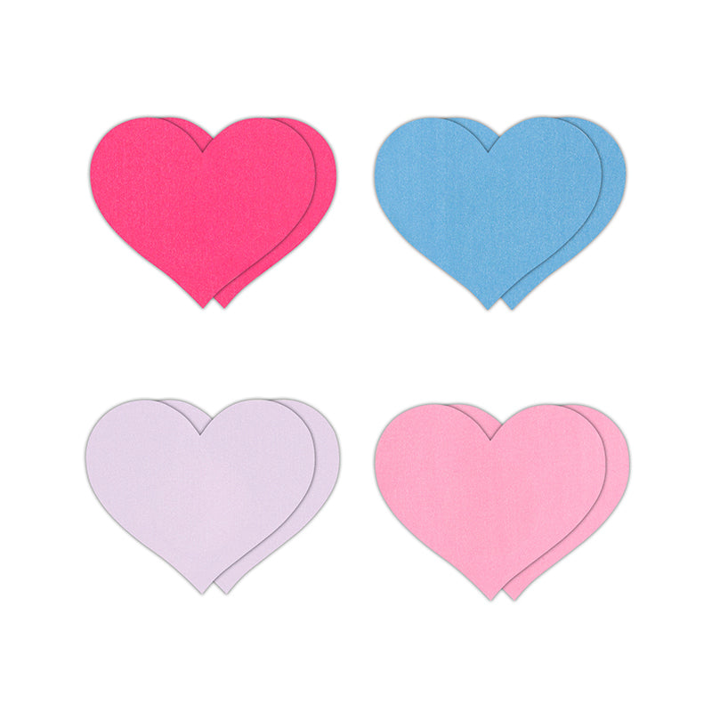 Pretty Pasties - Heart II - 4 Pair