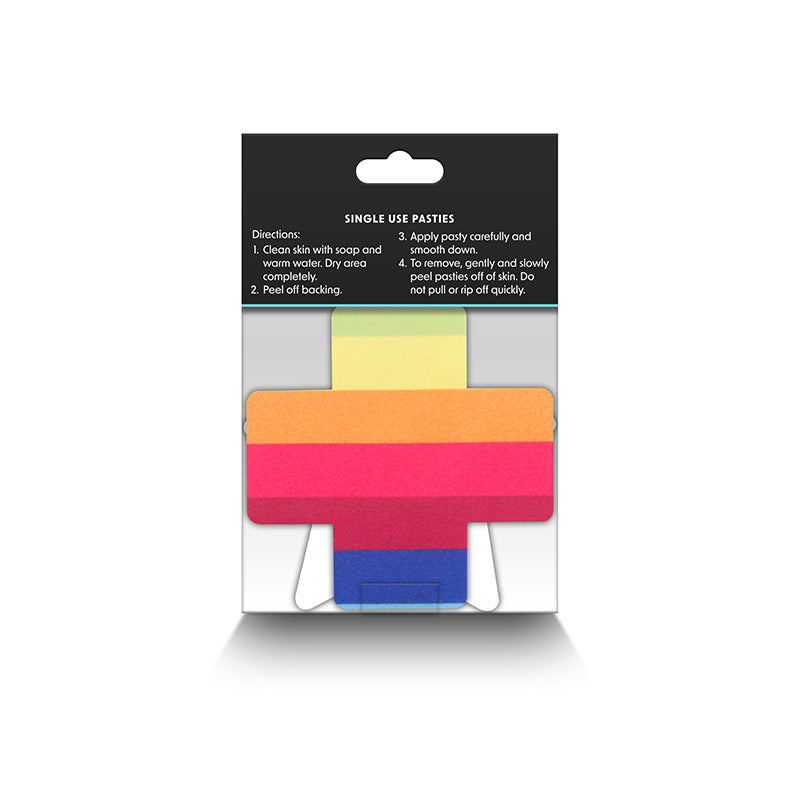 Pretty Pasties - Pride Cross & Star - 2 Pair