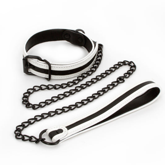GLO Bondage - Collar and Leash