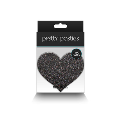 Pretty Pasties - Glitter Hearts - 2 Pair