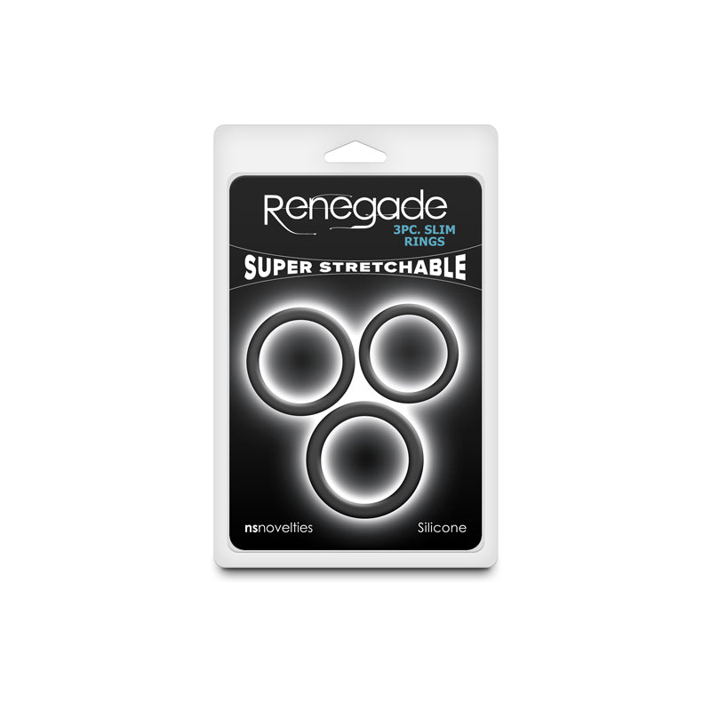 Renegade - 3pc Slim Rings