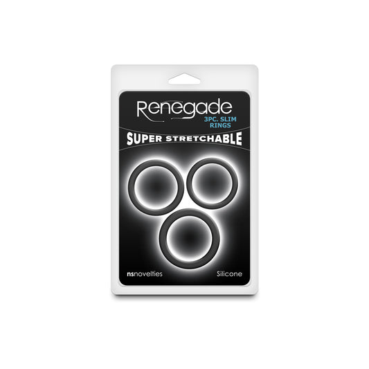 Renegade - 3pc Slim Rings