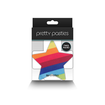 Pretty Pasties - Pride Cross & Star - 2 Pair