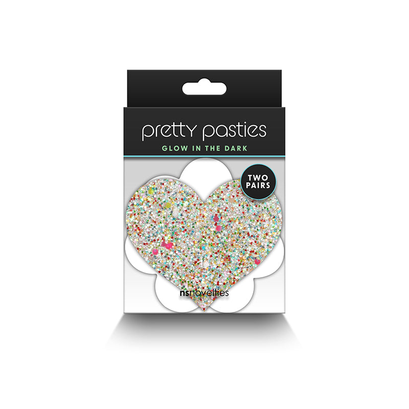 Pretty Pasties - Heart & Flower - 2 Pair