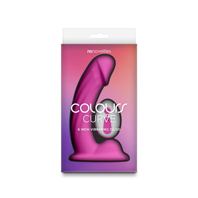 Colours - Curve - Vibrating Dildo