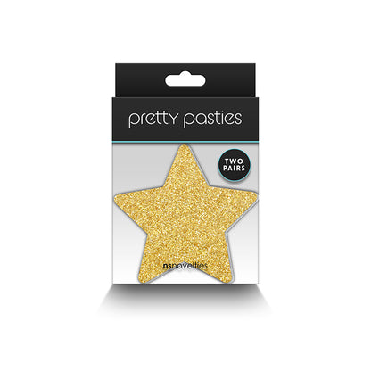 Pretty Pasties - Glitter Stars - 2 Pair