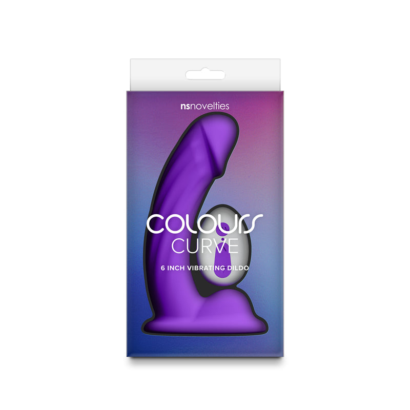 Colours - Curve - Vibrating Dildo